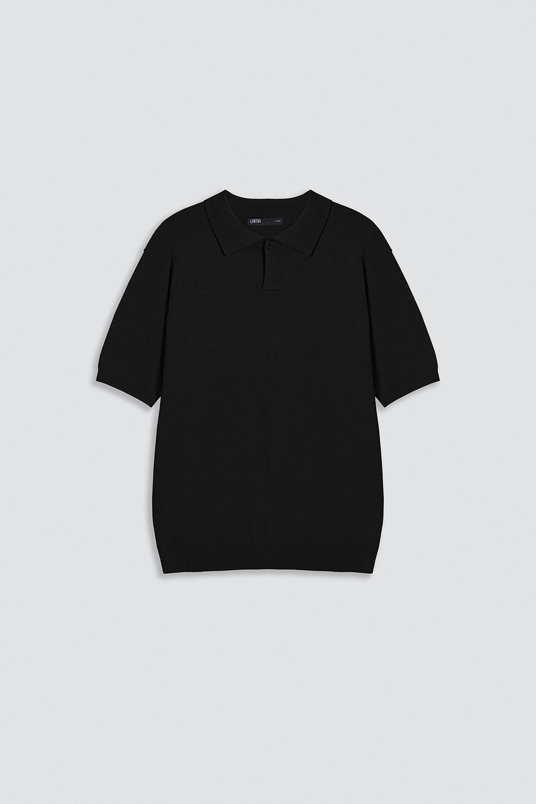 BLACK JHONNY COLLAR POLO