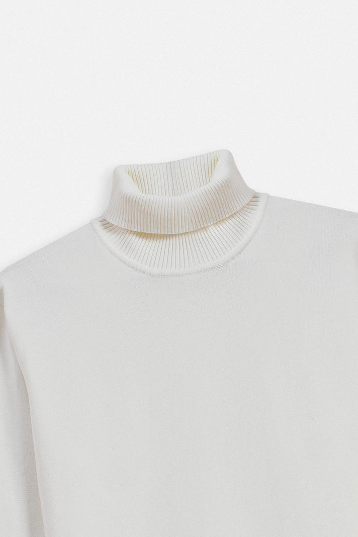 OFF WHITE ESSENTIAL TURTLENECK