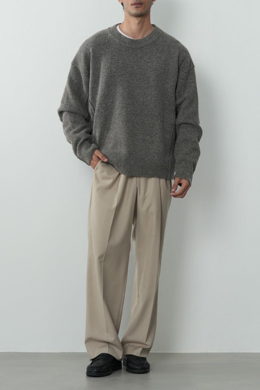 ESSENTIAL MELANGE SWEATER