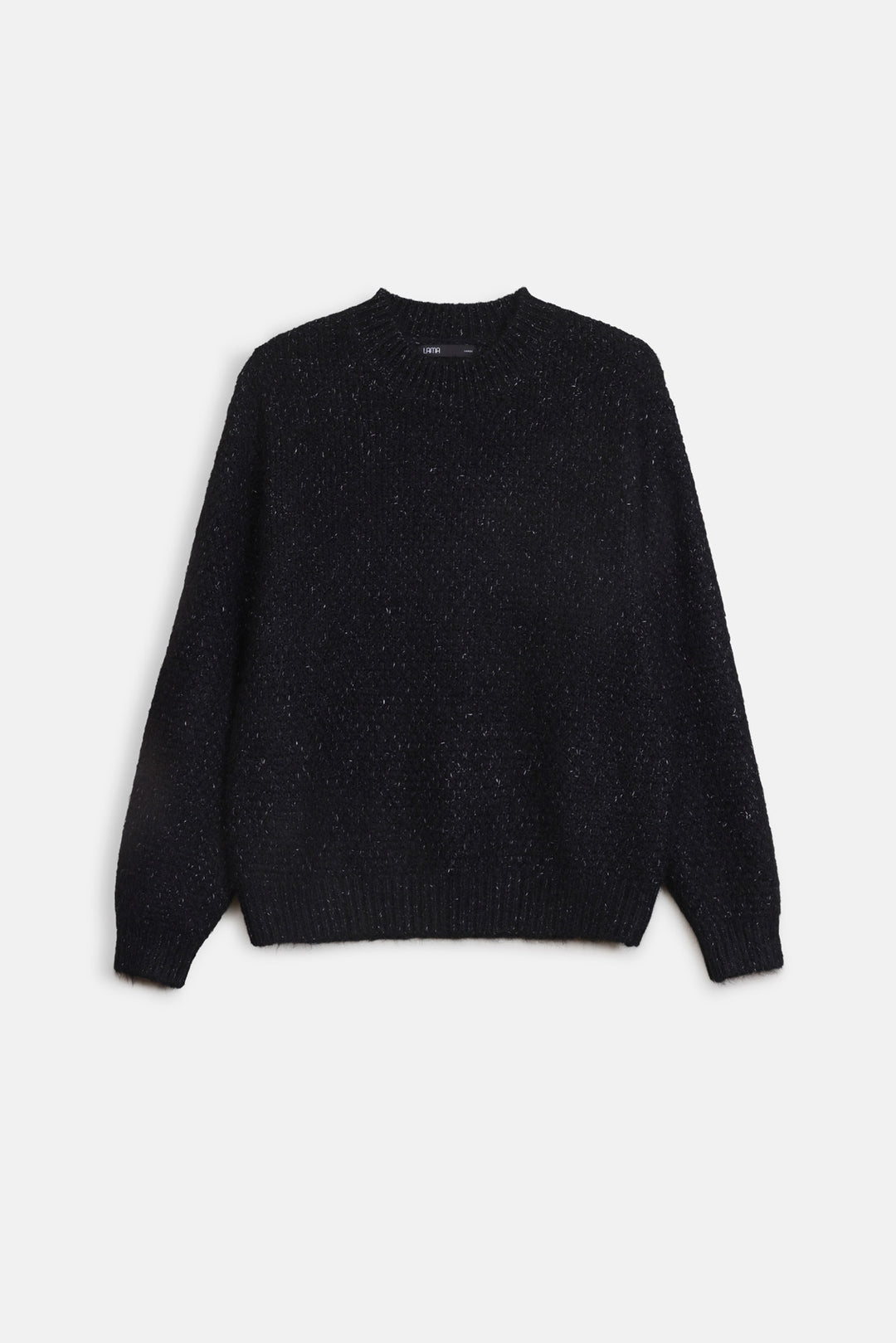 FLECKED CREW NECK SWEATER