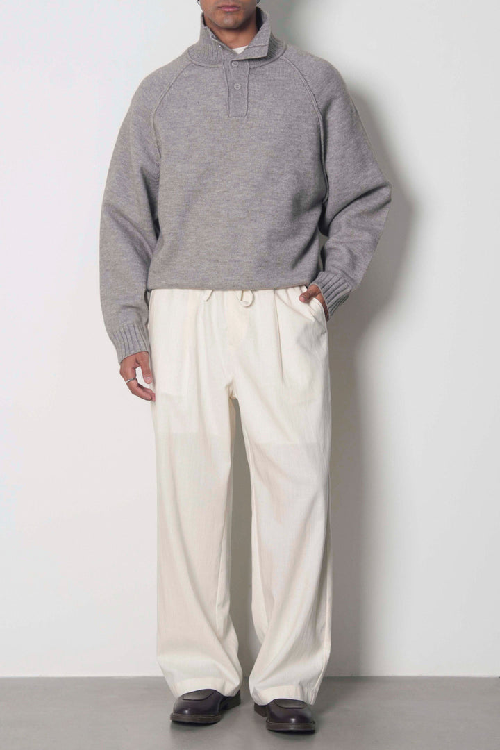 FUNNEL NECK SWEATER