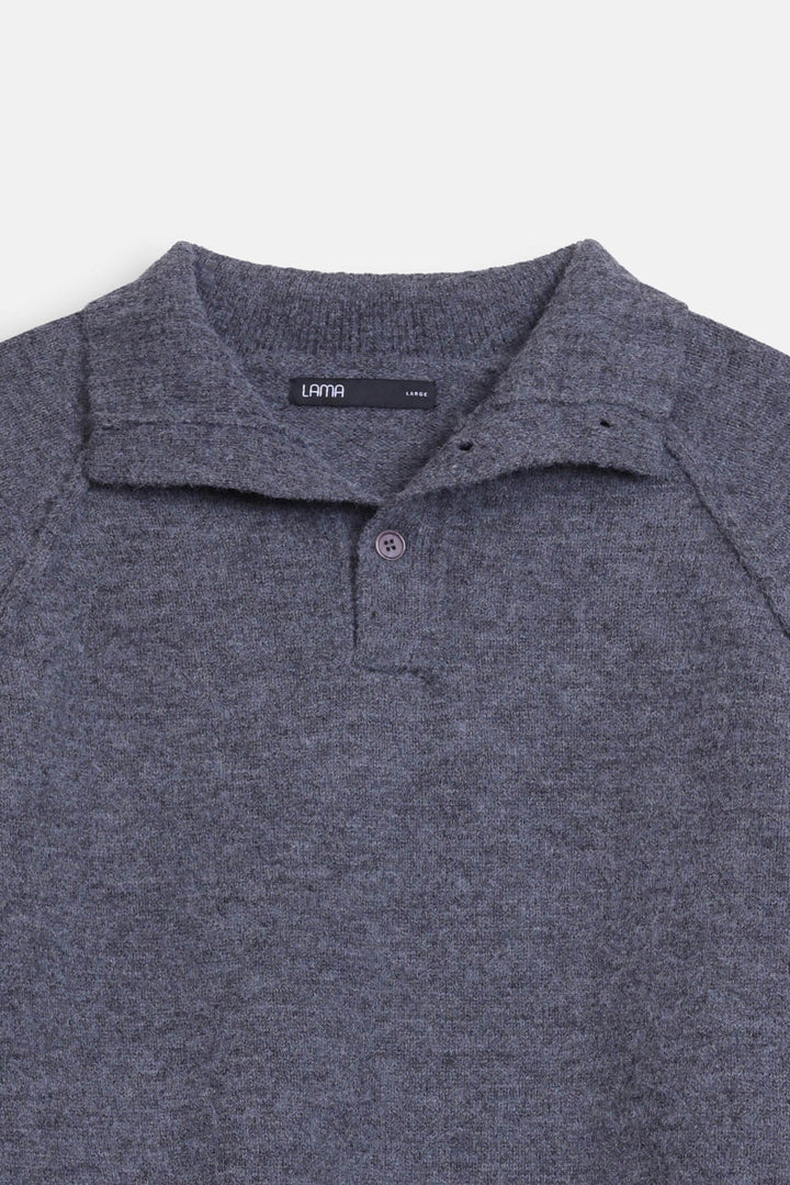 FUNNEL NECK SWEATER