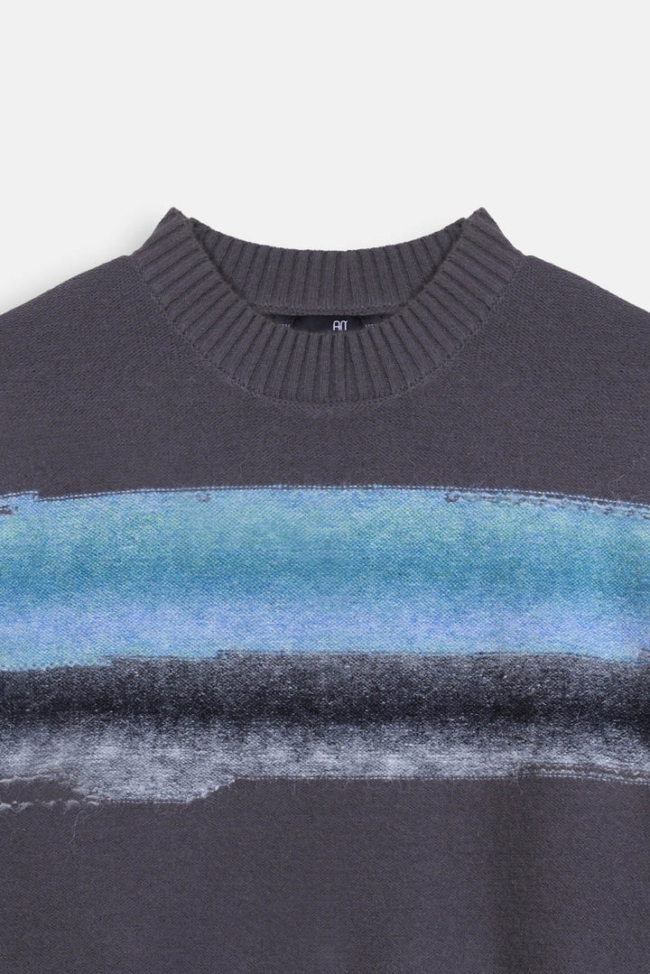 TONAL STRIPE SWEATER