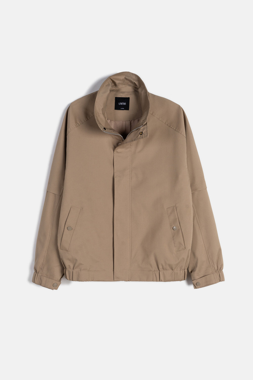 BEIGE WIND BREAKER