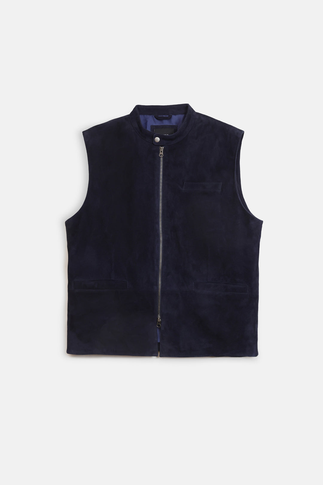 100% LEATHER GILET