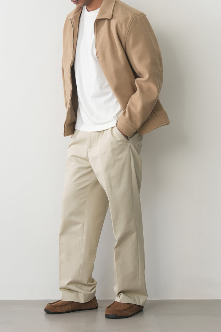 FAUX WOOLEN JACKET