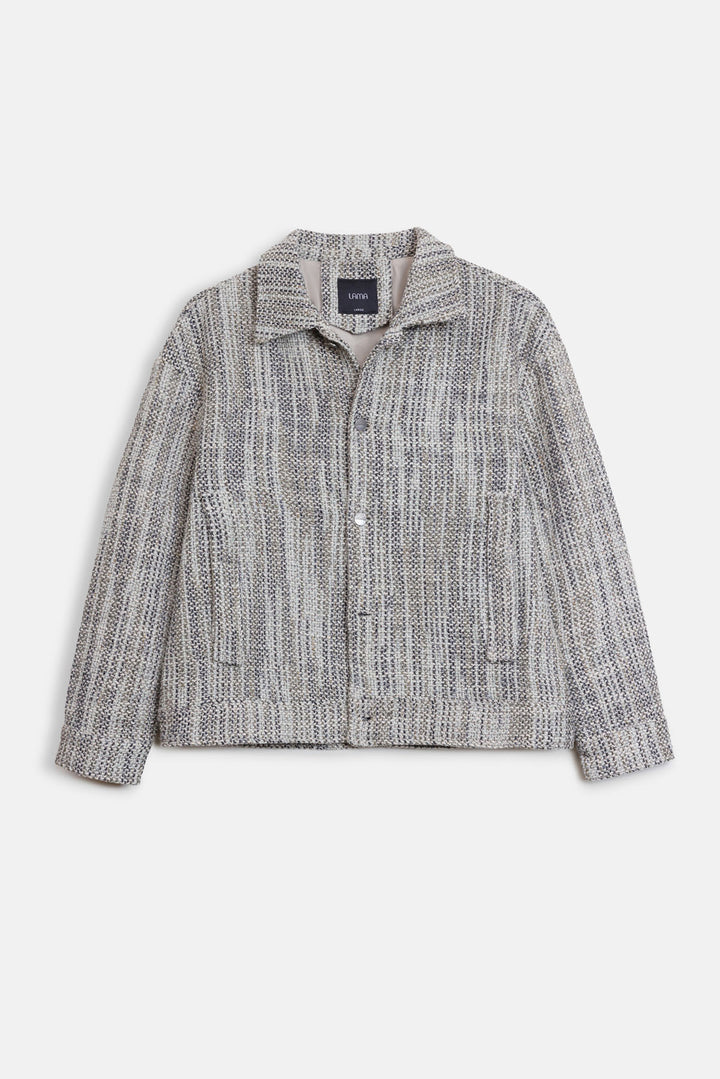 TEXTURED TWEED JACKET