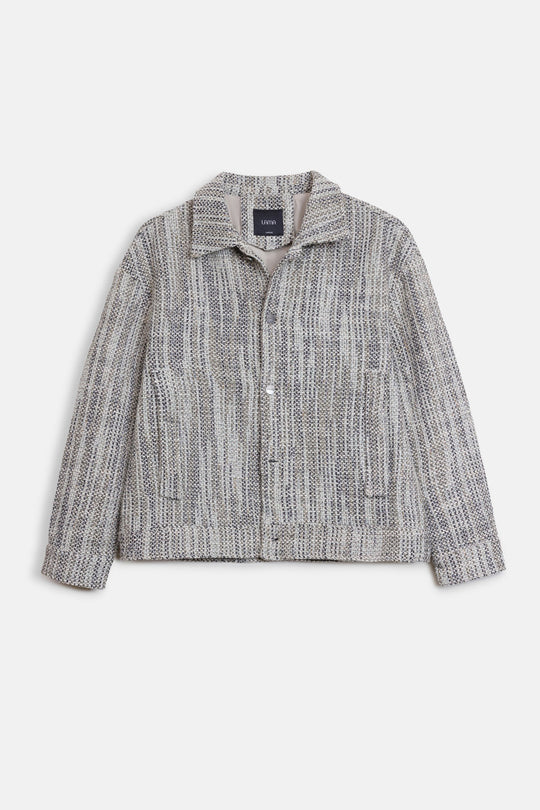 TEXTURED TWEED JACKET
