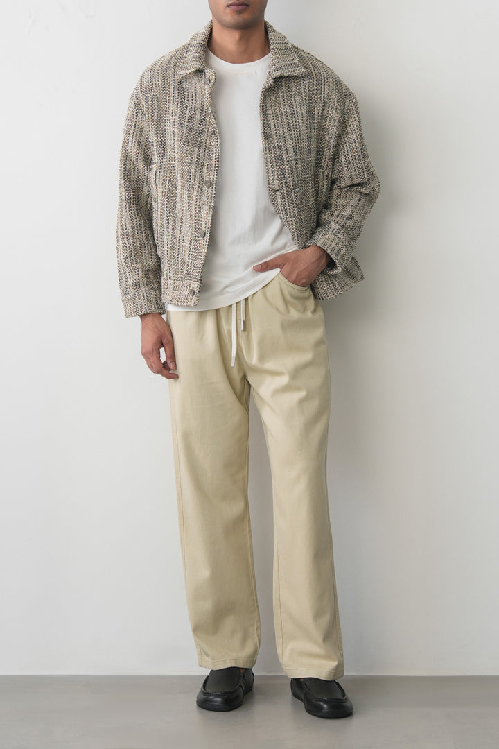 TEXTURED TWEED JACKET