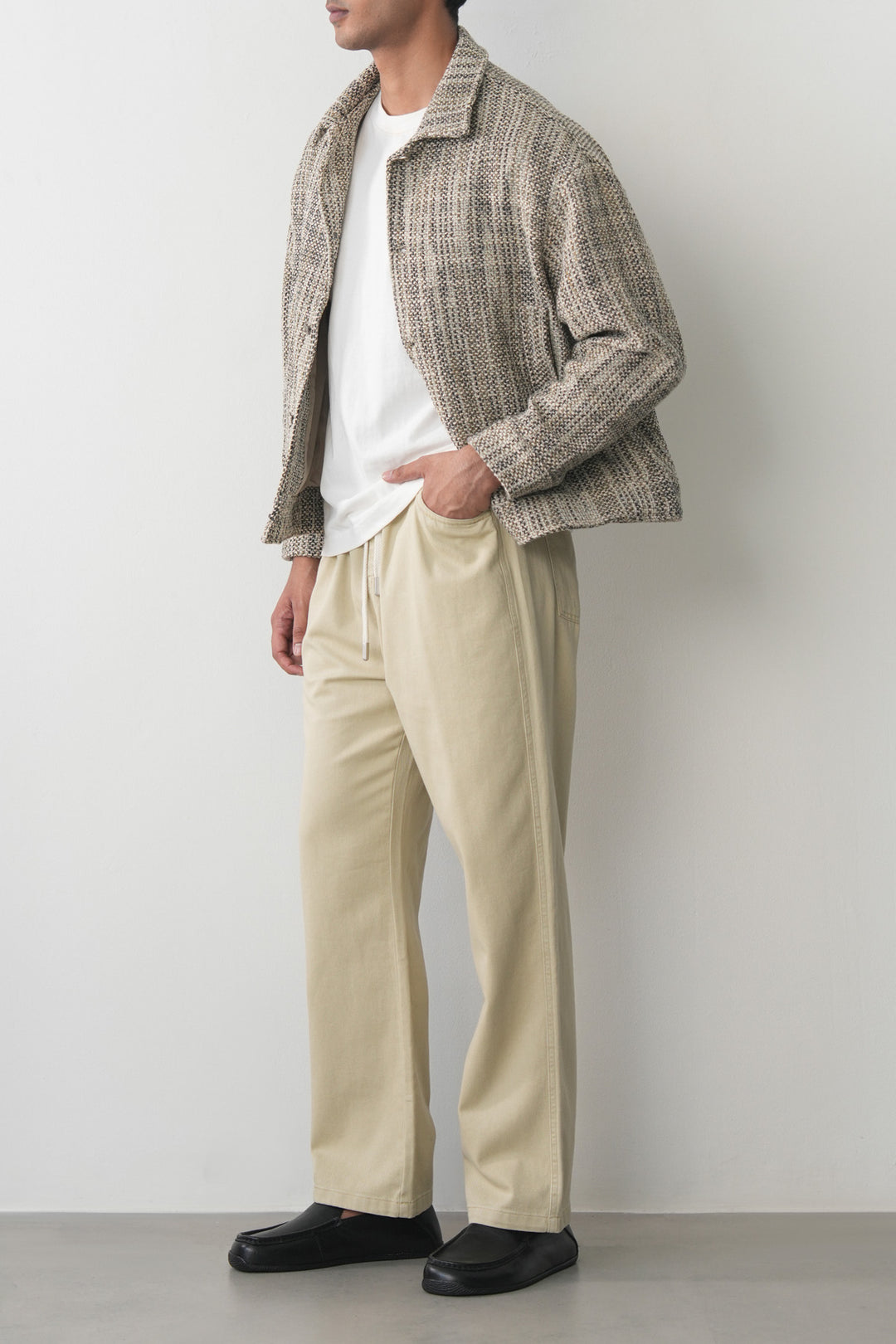 TEXTURED TWEED JACKET