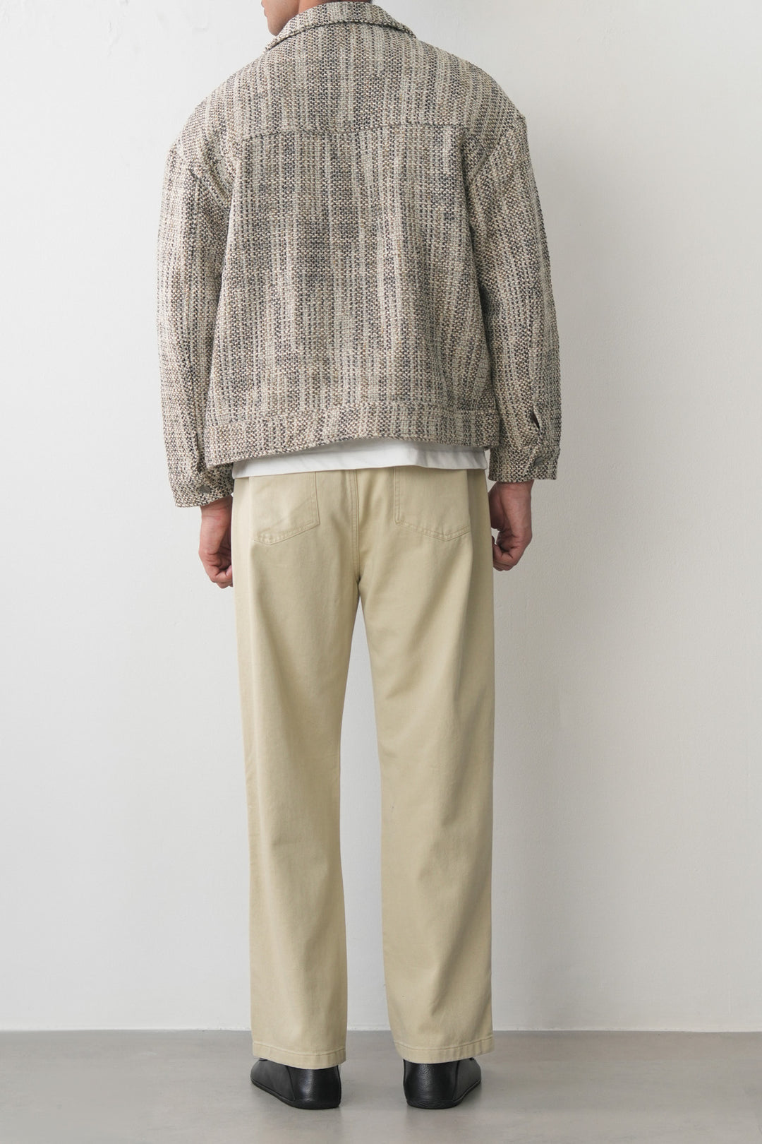 TEXTURED TWEED JACKET