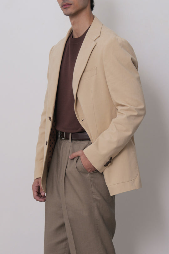 CLASSIC COTTON BLAZER
