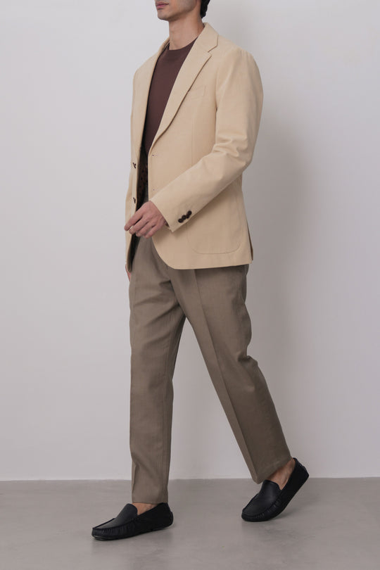 CLASSIC COTTON BLAZER