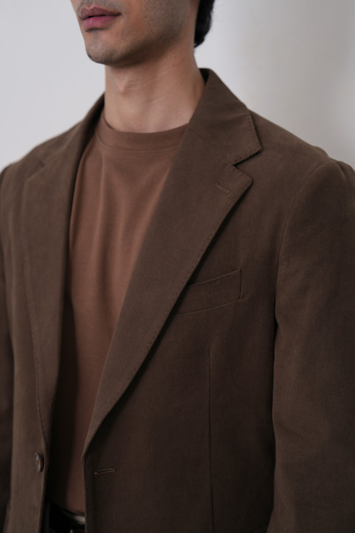 CLASSIC COTTON BLAZER