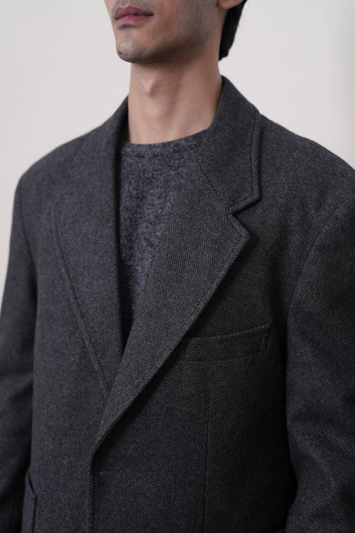TEXTURED BLAZER