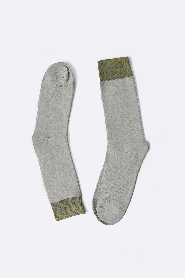 OLIVE MUSTARD 2-PACK CREW SOCKS