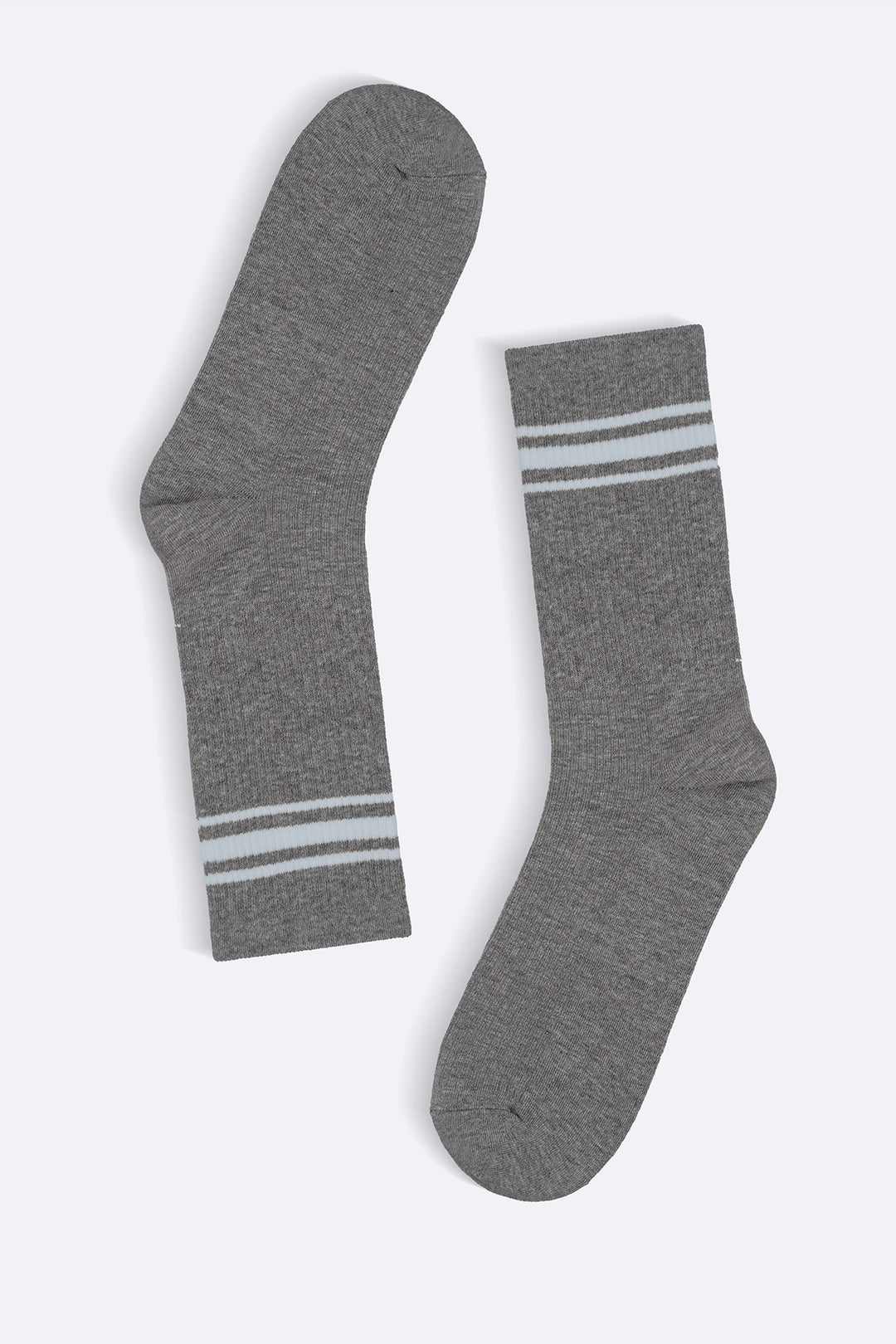 BEIGE COTTON BLEND SOCKS