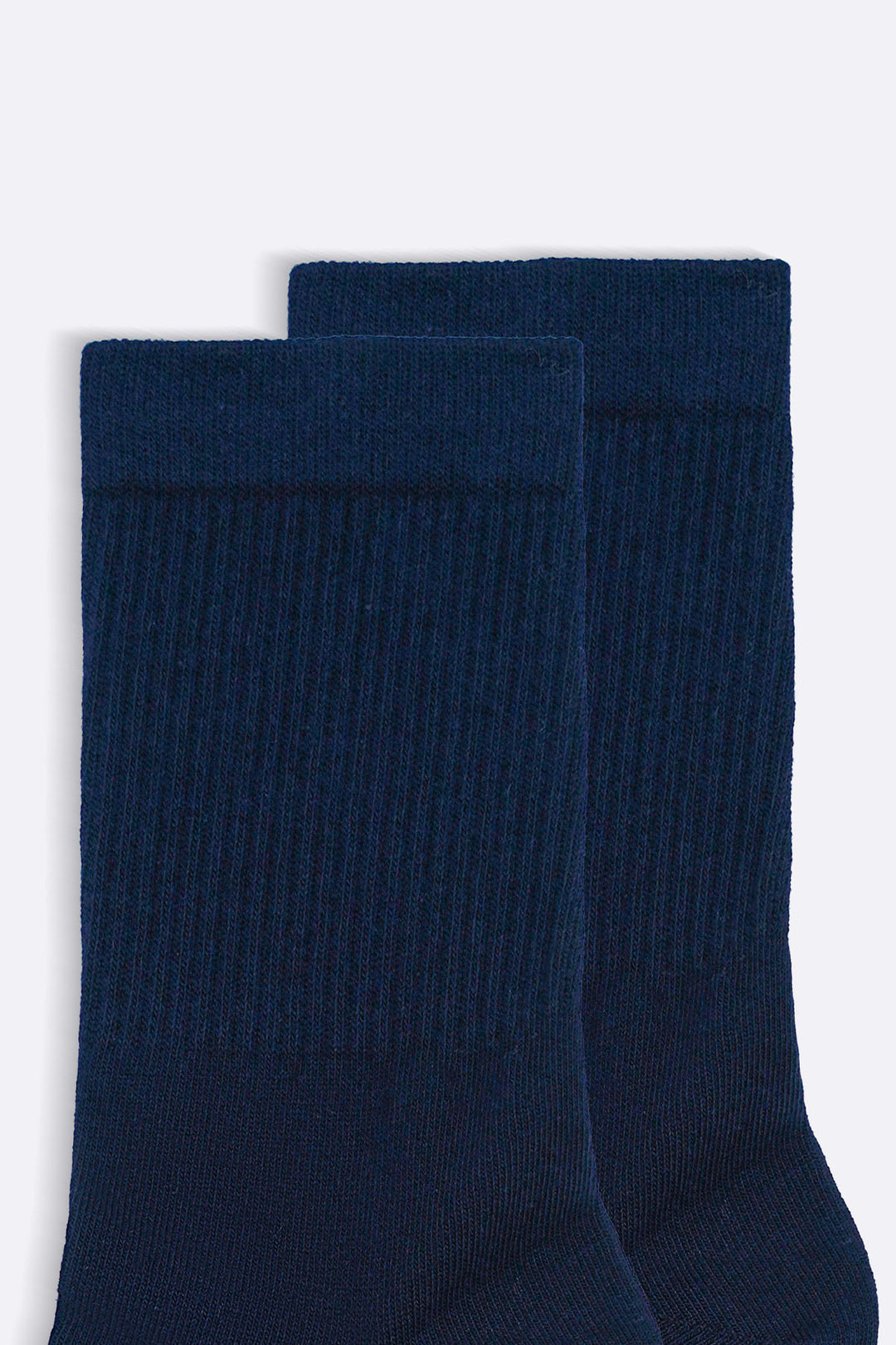 NAVY COTTON ANKLE SOCKS