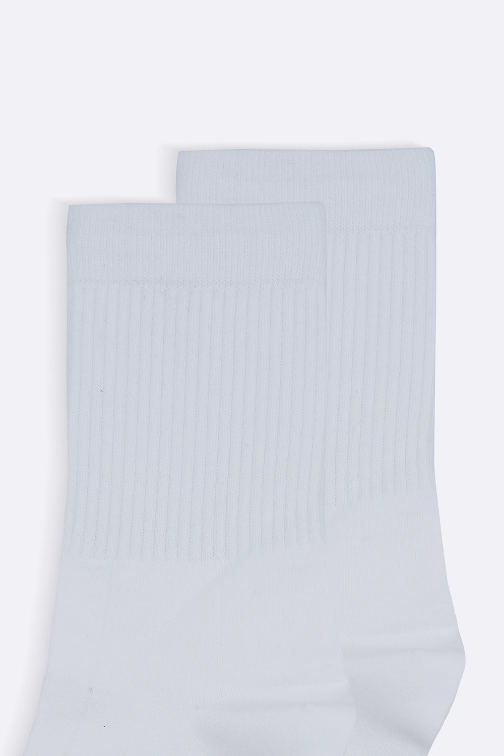 WHITE COTTON ANKLE SOCKS
