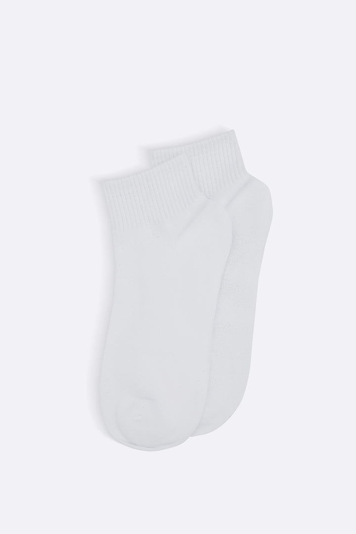 WHITE EVERYDAY ANKLE SOCKS