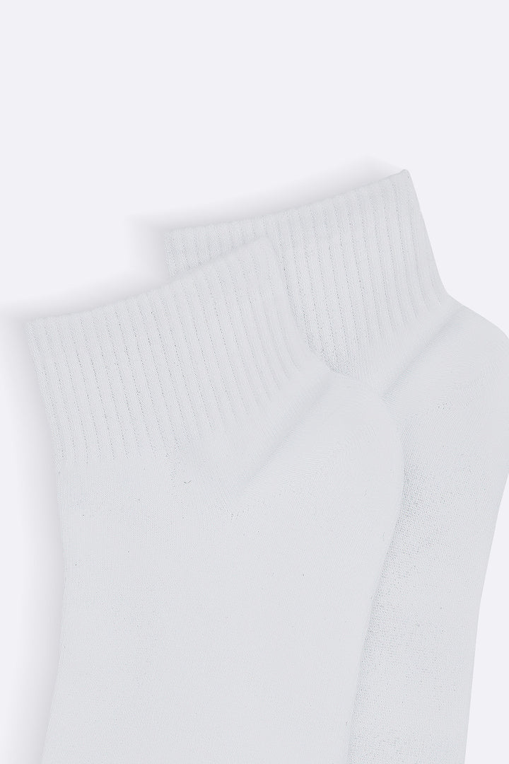WHITE EVERYDAY ANKLE SOCKS