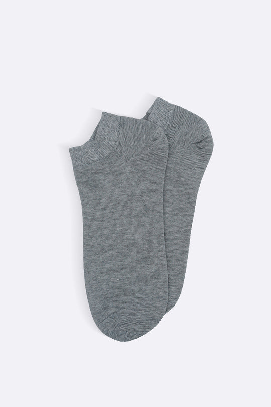 RIBBED ANKLE SOCKS