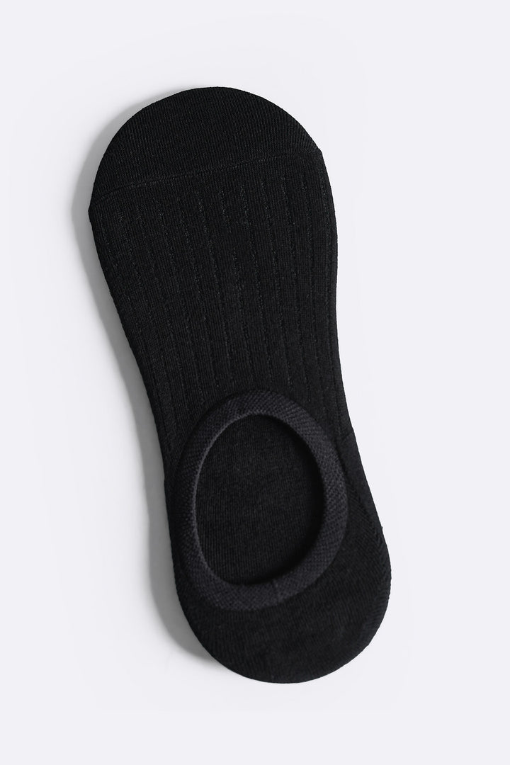 BLACK NO SHOW SOCKS
