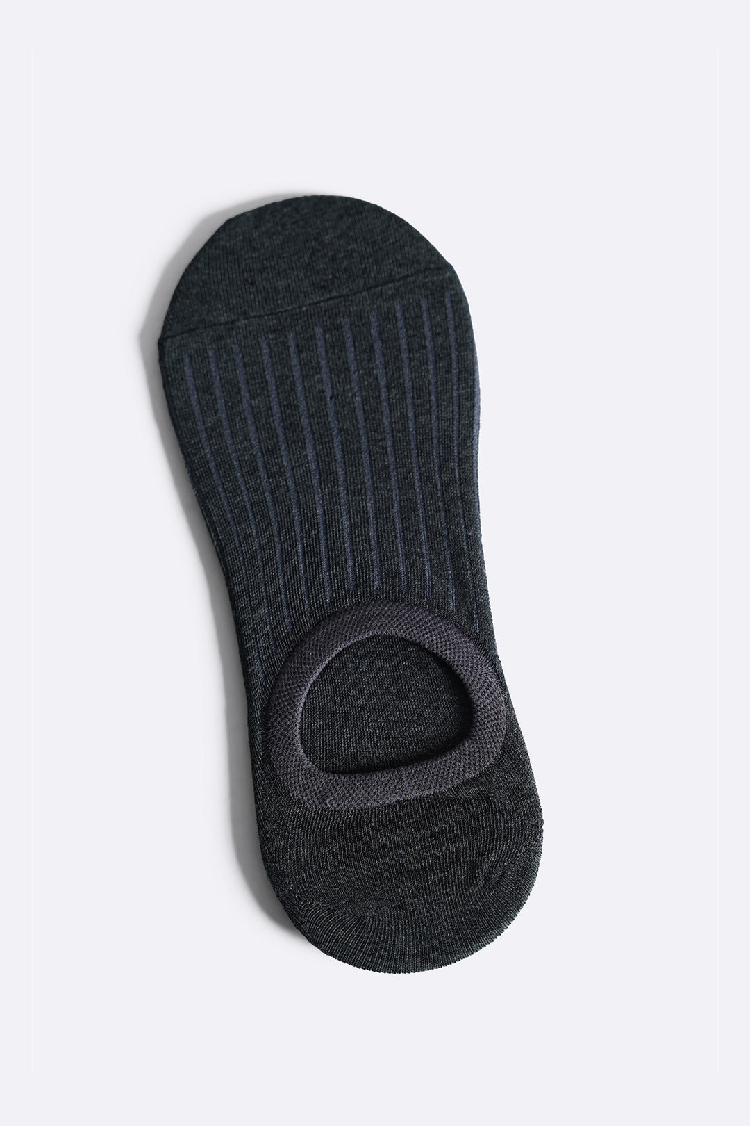 DARK GREY NO SHOW SOCKS