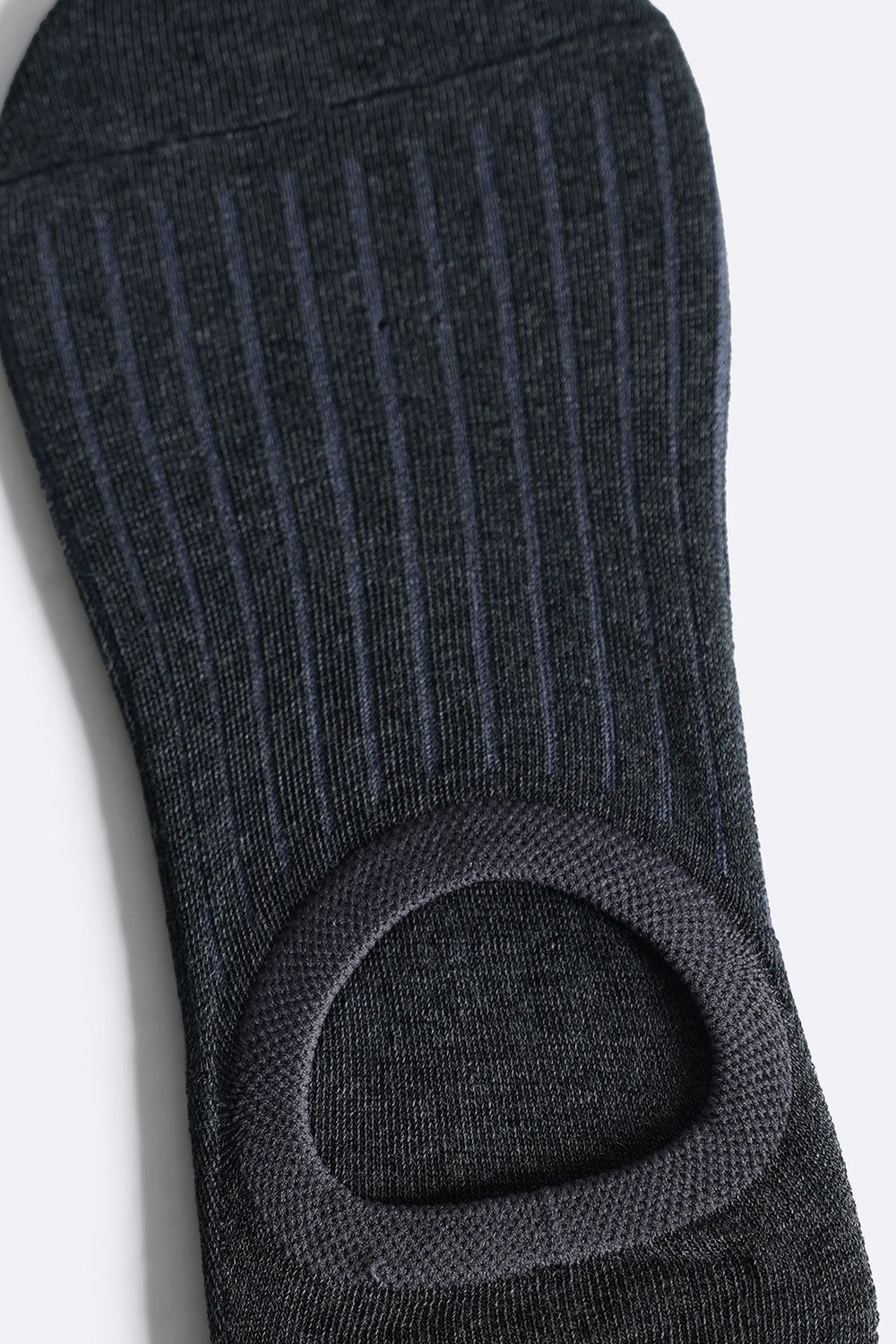 DARK GREY NO SHOW SOCKS