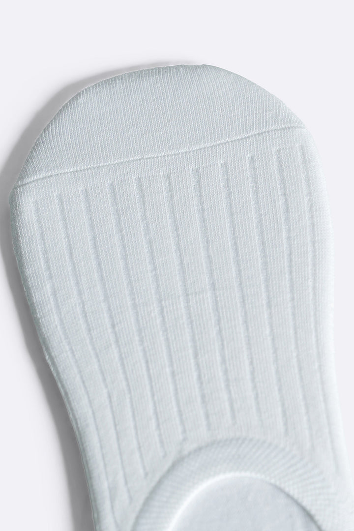 WHITE NO SHOW SOCKS