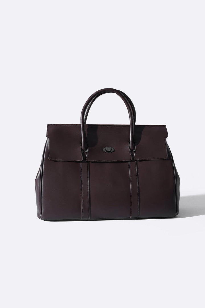 BROWN STUDIO TOTE