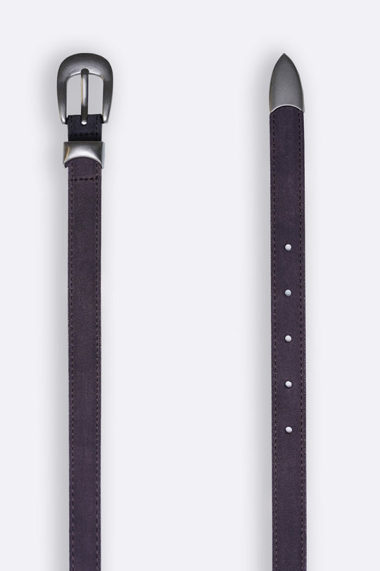 BROWN RODEO LEATHER BELT