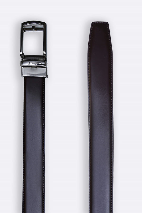 BROWN RACHET LEATHER BELT