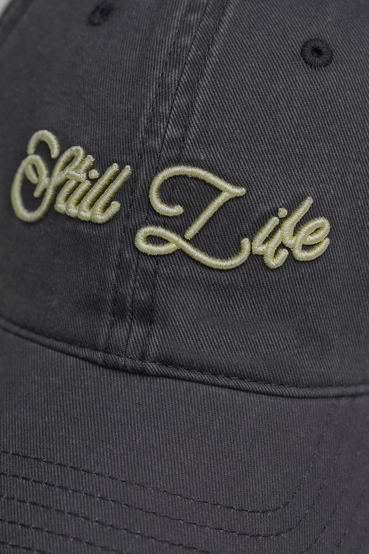 GREY STILL LIFE COTTON CAP