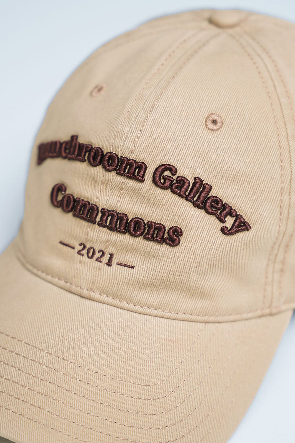 BEIGE LUNCHROOM COTTON CAP