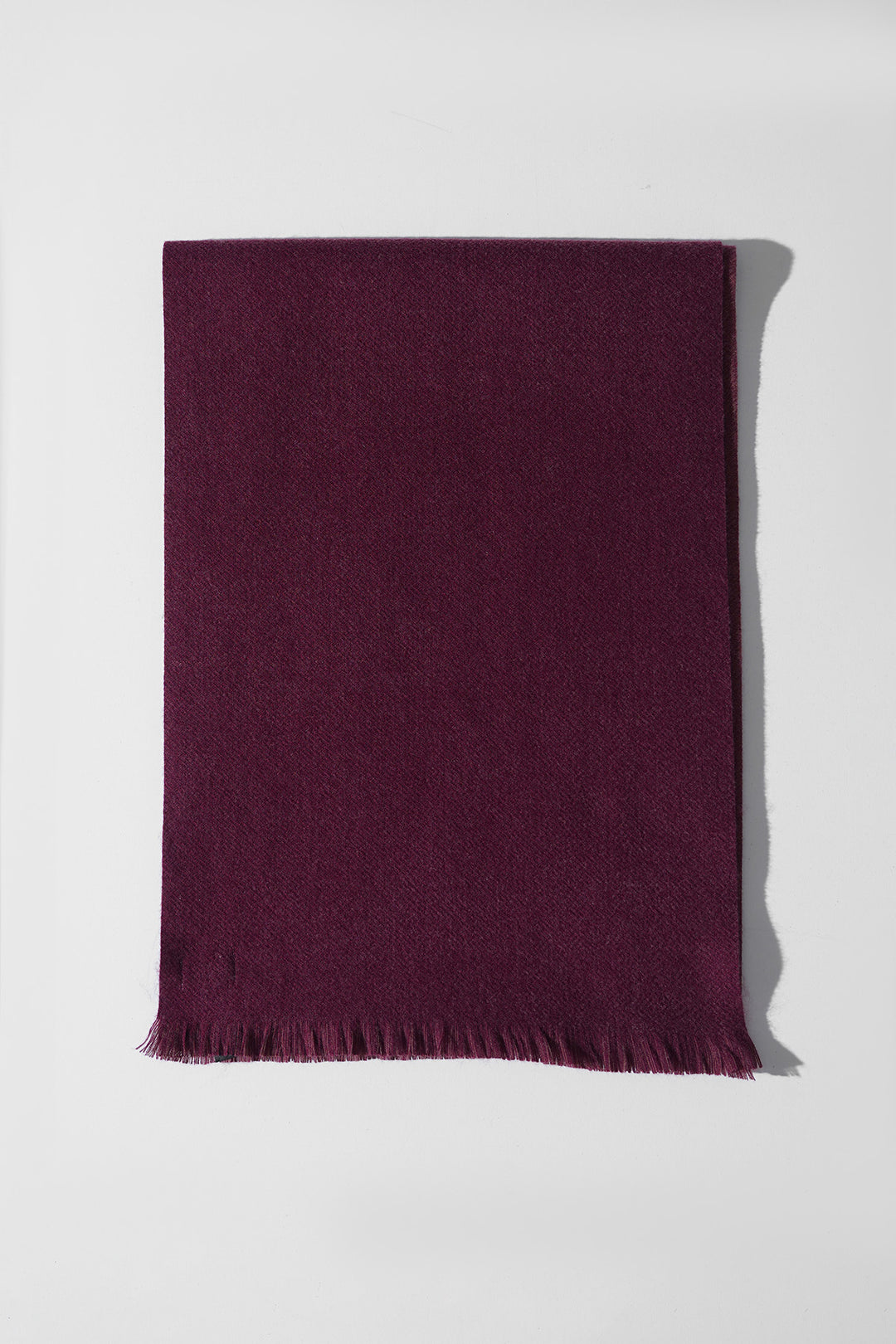 MAROON SOFT BRUSHED SCARF