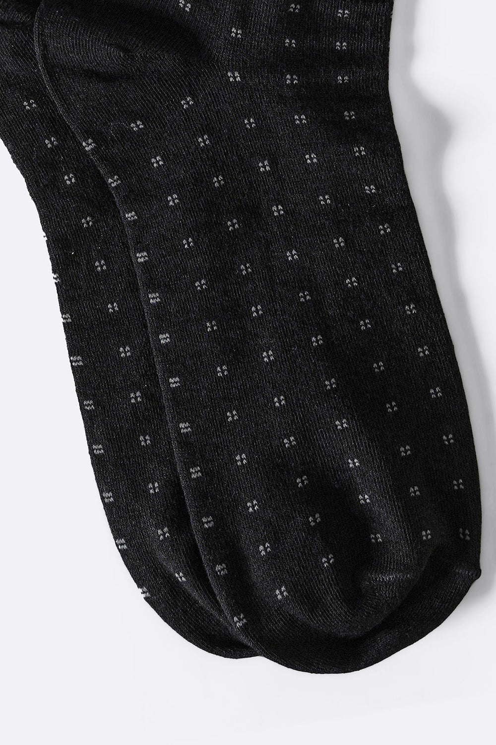 NAVY MERCERIZED ANKLE SOCKS