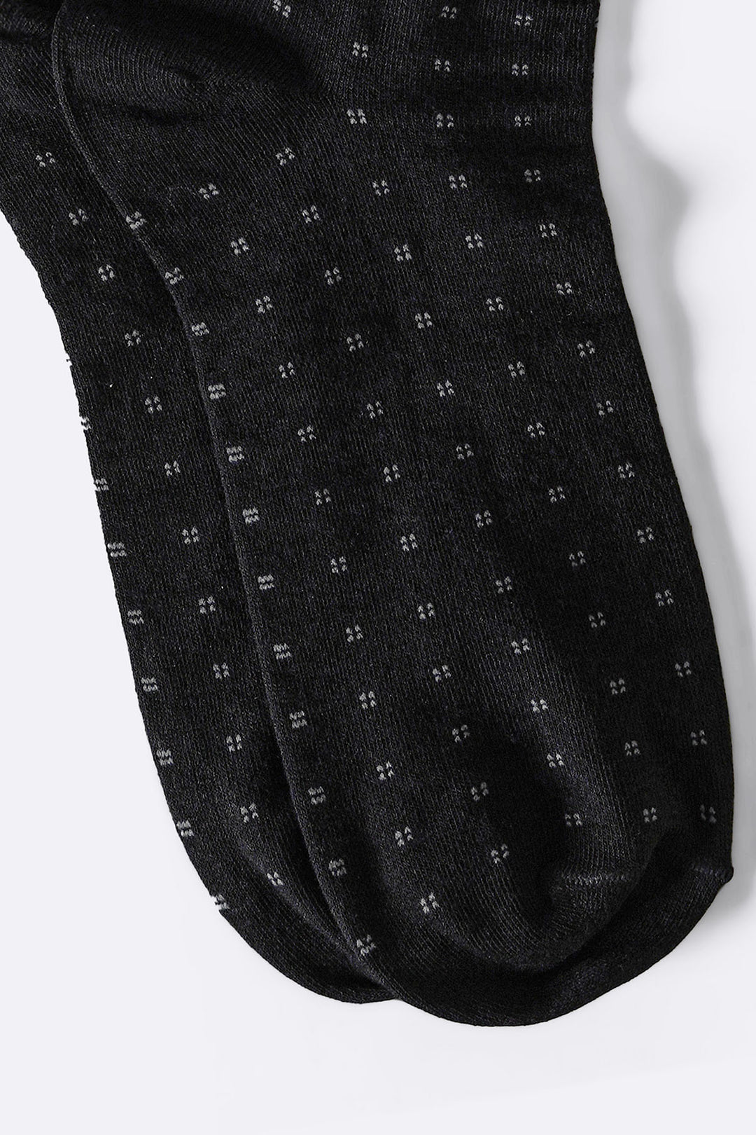 NAVY MERCERIZED ANKLE SOCKS