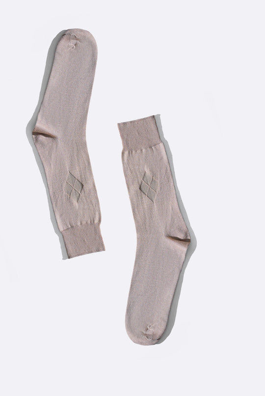 MERCERIZED CREW SOCKS