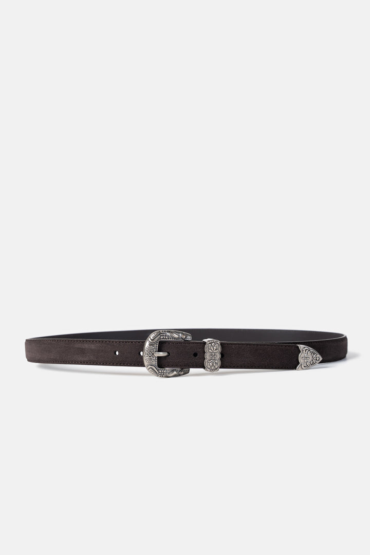 Artisanal Suede Belt