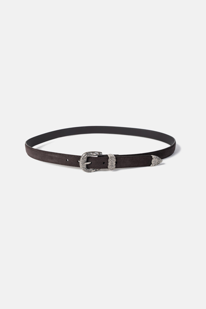 Artisanal Suede Belt