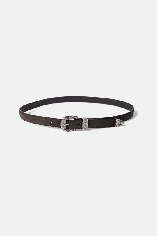 Artisanal Suede Belt