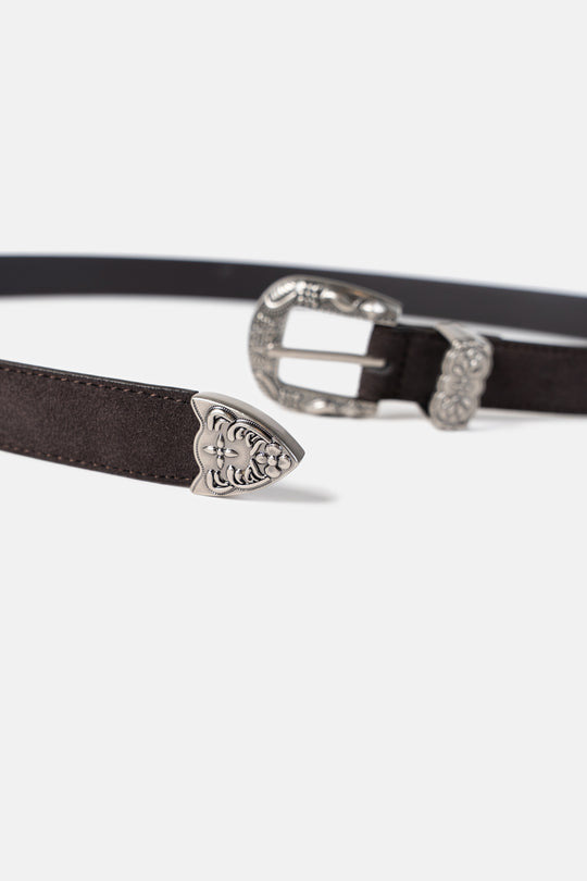 Artisanal Suede Belt