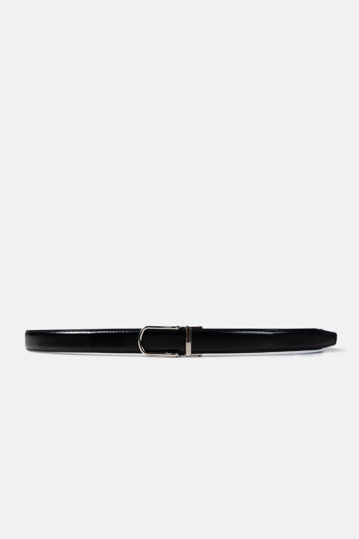 Ratchet Leather Belt