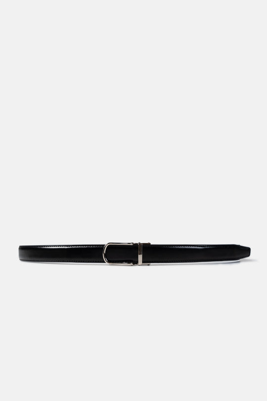 Ratchet Leather Belt