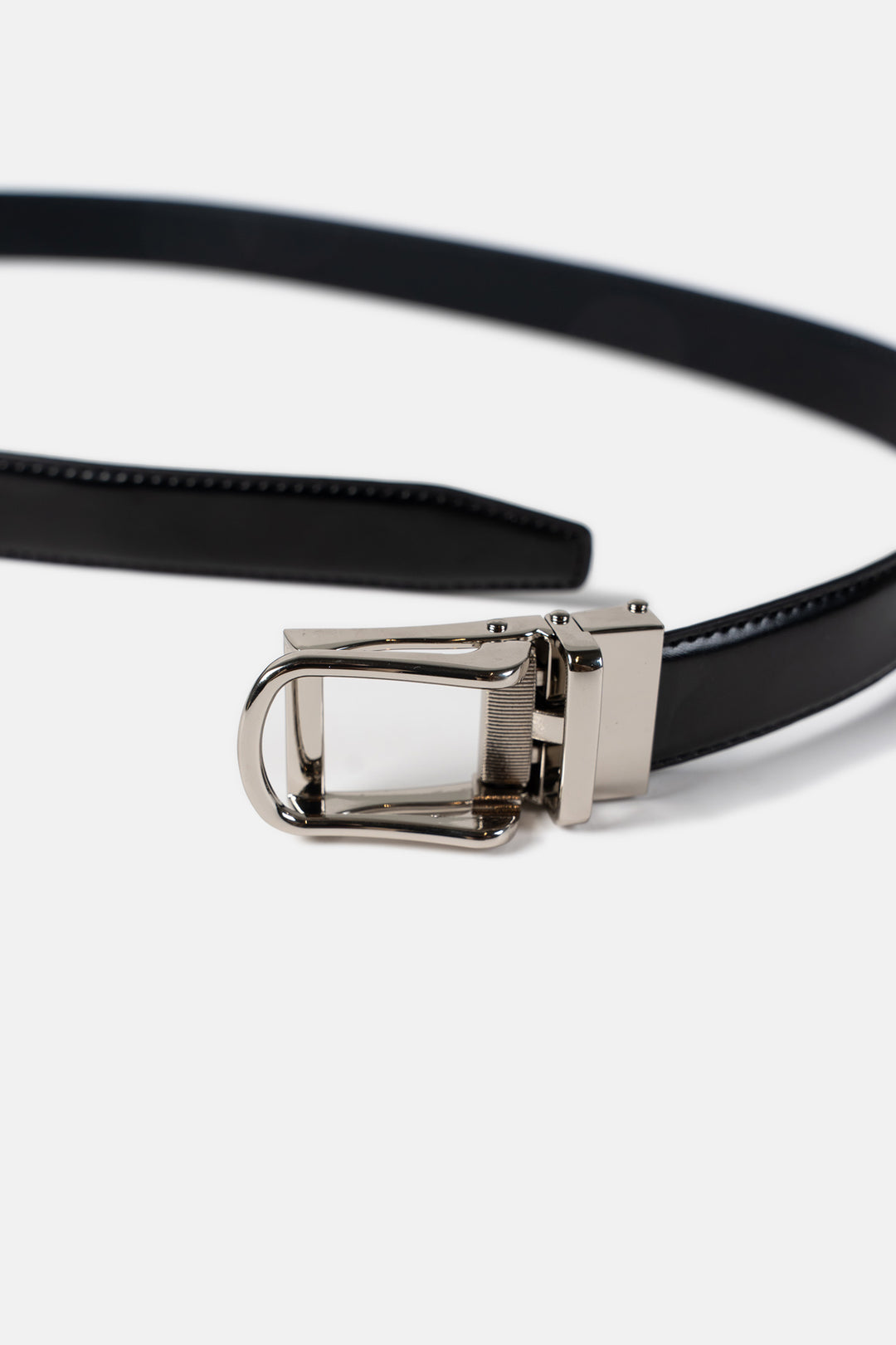 Ratchet Leather Belt