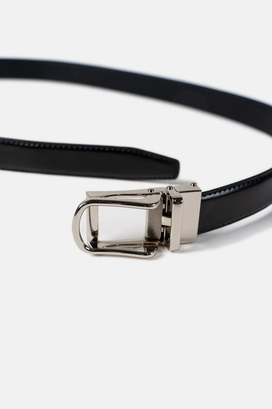 Ratchet Leather Belt