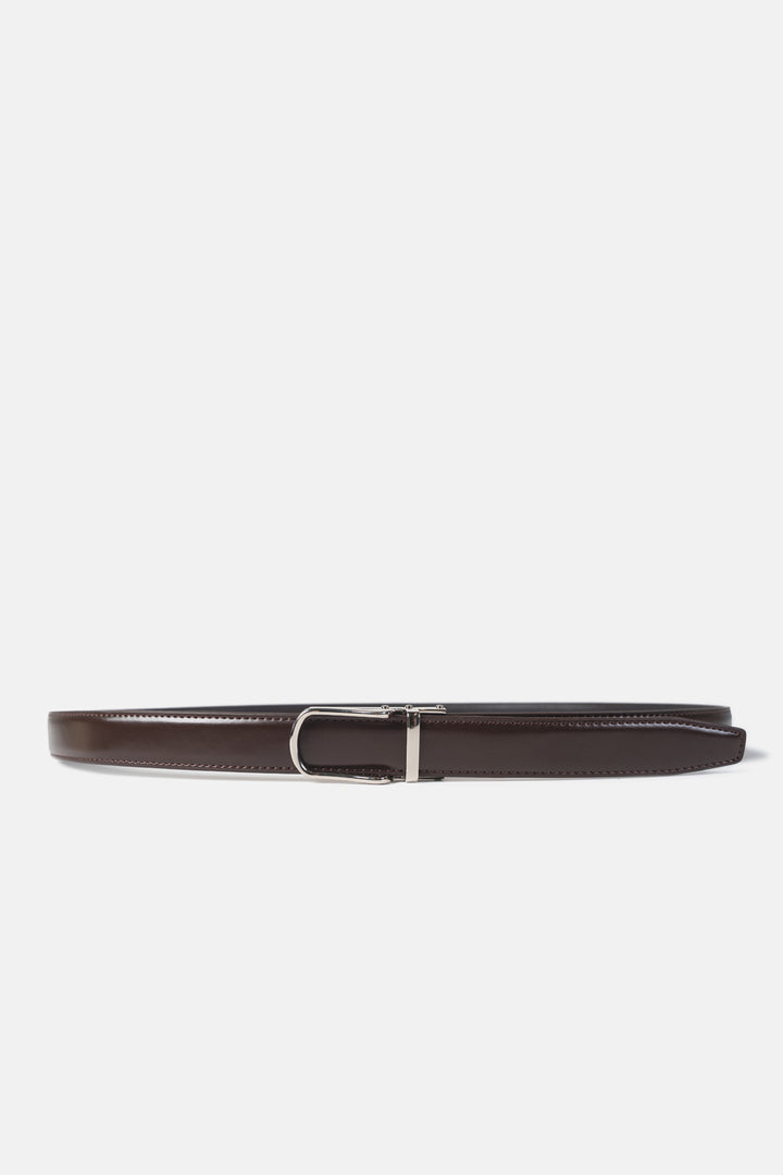 Ratchet Leather Belt