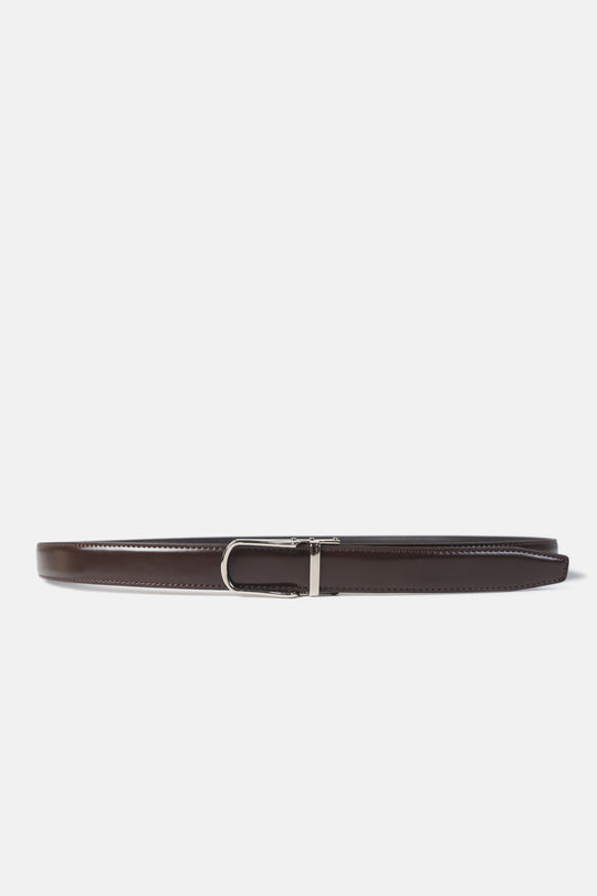 Ratchet Leather Belt