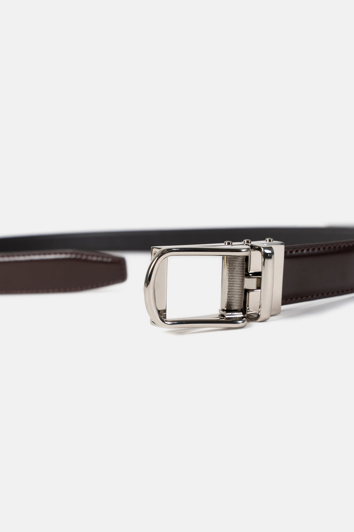 Ratchet Leather Belt
